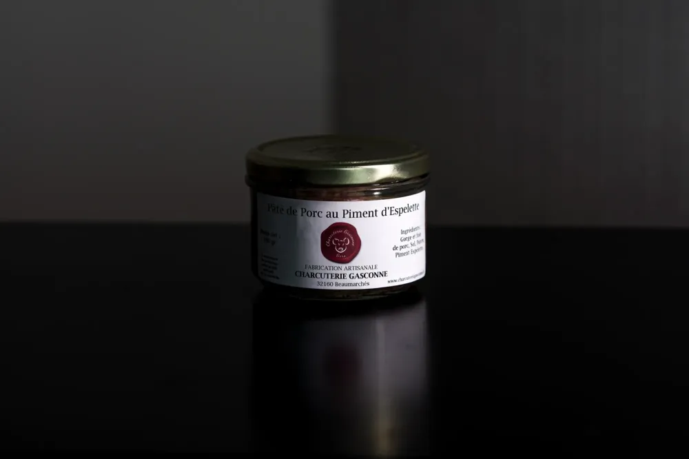 Pâté de porc au piment d'Espelette